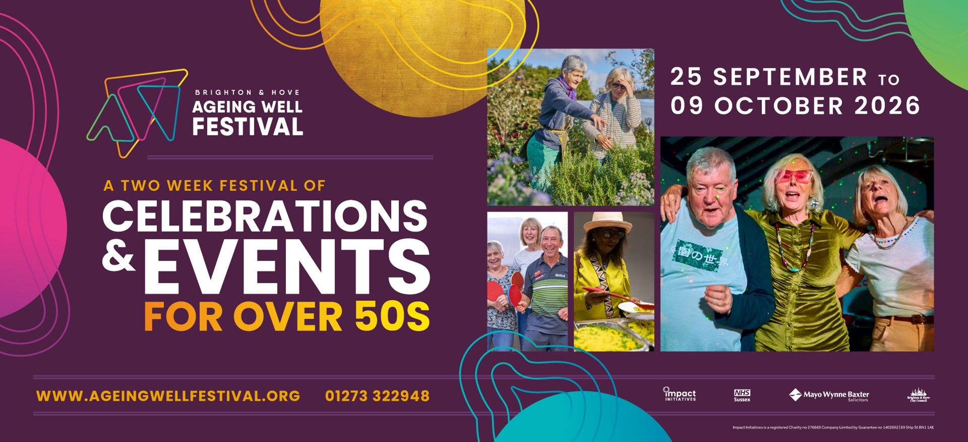 Brighton & Hove Ageing Well Festival 2026